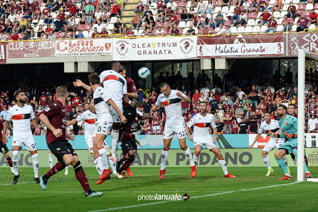 Djuric mette a segno il gol della vittoria - Photo Ianuale da ussalernitana1919.it