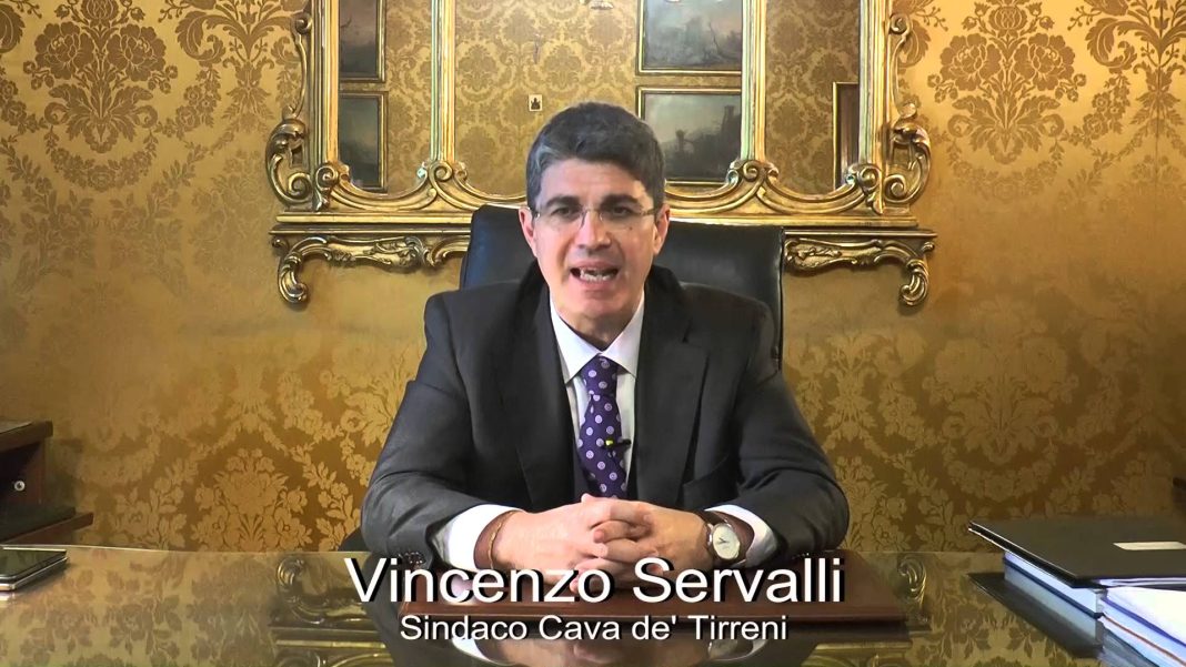 Vincenzo Servalli Sindaco di cava de' Tirreni