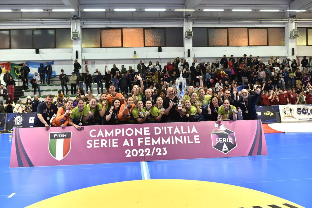 Jomi Salerno Campione d'Italia Handball