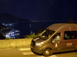 servizio notturno minibus Amalfi