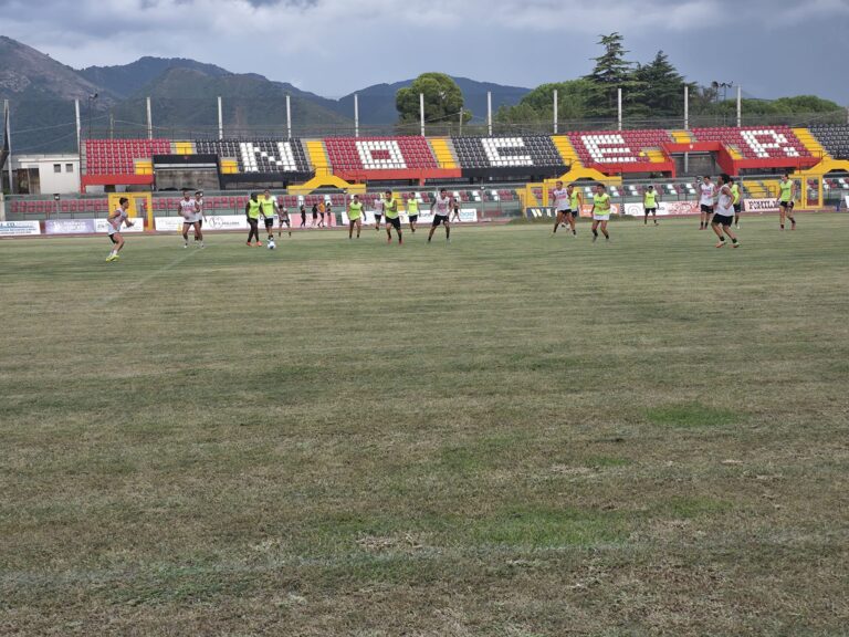 Nocerina, ripartita la marcia di avvicinamento alla Coppa Italia